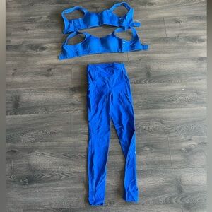LULULEMON WORKOUT SET - 2 tops and 1 bottom- only worn once.